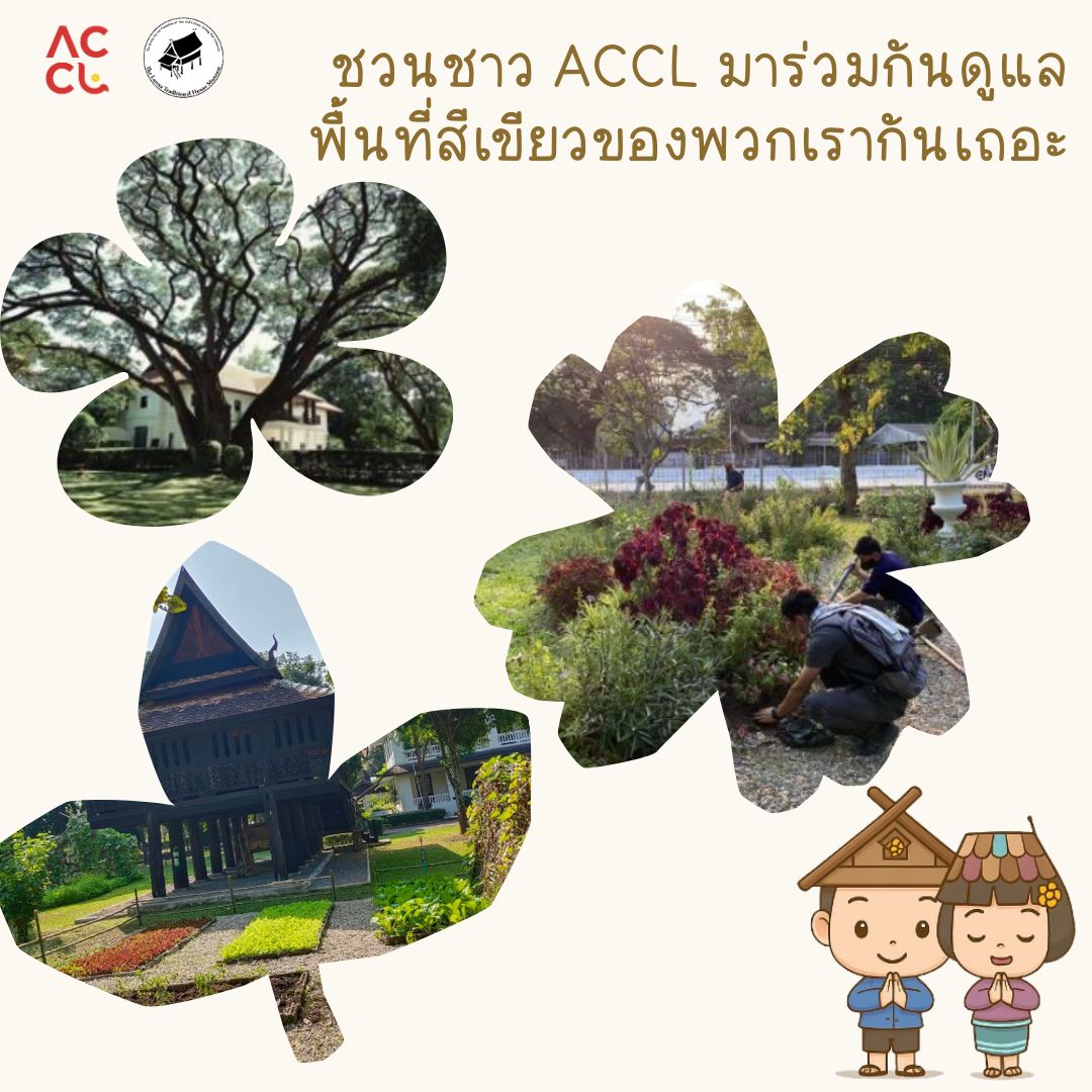 ชวนชาว ACCL มาร่วมกันดูแลพื้นที่สีเขียวของพวกเรากันเถอะ