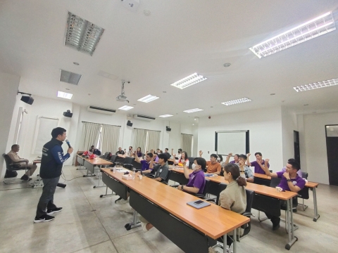 การอบรมเชิงปฏิบัติการการฝึกซ้อมตามแผนฉุกเฉินเพื่อป้องกันและระงับเหตุอัคคีภัยและแผ่นดินไหว ประจำปีงบประมาณ 2566