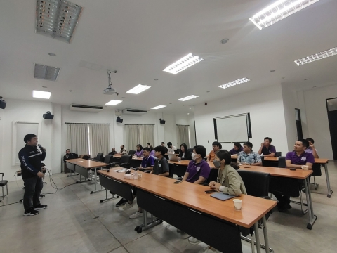 การอบรมเชิงปฏิบัติการการฝึกซ้อมตามแผนฉุกเฉินเพื่อป้องกันและระงับเหตุอัคคีภัยและแผ่นดินไหว ประจำปีงบประมาณ 2566