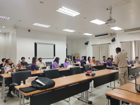 การอบรมเชิงปฏิบัติการการฝึกซ้อมตามแผนฉุกเฉินเพื่อป้องกันและระงับเหตุอัคคีภัยและแผ่นดินไหว ประจำปีงบประมาณ 2566