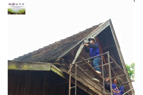 แป้นน้ำย้อยเรือนชาวเวียงเชียงใหม่(พญาปงลังกา) -  The roof trim of Chiang Mai Townsfolk House - Heaun Phaya Pong Lang Ka