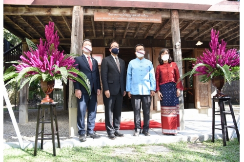 Completion Ceremony The U.S. Ambassadors Fund for Cultural Preservation (AFCP) 2019 “Conservation of Traditional Lanna Architecture in Chiang Mai”