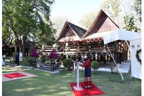 The Closing Ceremony of The U.S. Ambassadors Fund for Cultural Preservation (AFCP) 2019 “Conservation of Traditional Lanna Architecture in Chiang Mai”