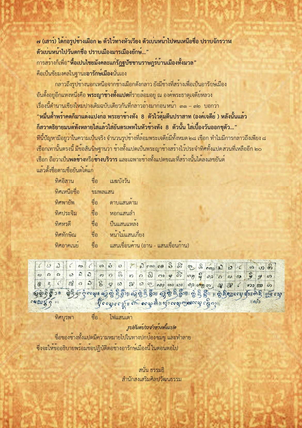 อนุเสาวรีย์ช้างเผือก - ช้างเผือกและช้างอารักษ์เมืองเชียงใหม่(2) - 28 พฤษภาคม 2561