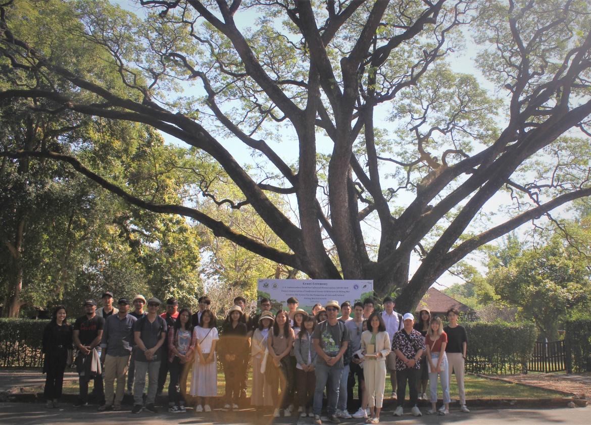 คณาจารย์และนักศึกษาจากมหาวิทยาลัยอัสสัมชัญ เยี่ยมชมพิพิธภัณฑ์เรือนโบราณล้านนา มช.