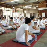 พิธีเปิดโครงการพัฒนาคุณธรรมและจริยธรรม : การฝึกอบรมพัฒนาสติและปัญญา ปีที่ 25 ประจำปี 2562