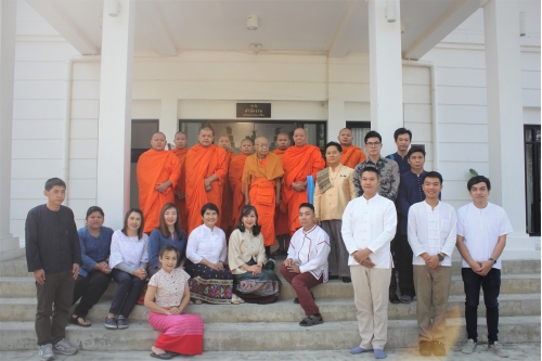 พิธีทำบุญเนื่องในวันขึ้นปีใหม่ ประจำปี 2563