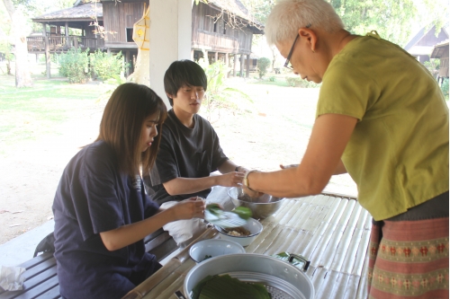 กิจกรรมบูรณาการความร่วมมือด้านศิลปวัฒนธรรมสำหรับนักศึกษาจาก Momoyama Kakuin University ประเทศญี่ปุ่น