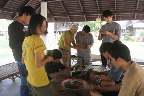 กิจกรรมบูรณาการความร่วมมือด้านศิลปวัฒนธรรมสำหรับนักศึกษาจาก Momoyama Kakuin University ประเทศญี่ปุ่น