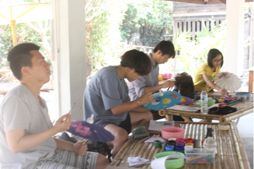 กิจกรรมบูรณาการความร่วมมือด้านศิลปวัฒนธรรมสำหรับนักศึกษาจาก Momoyama Kakuin University ประเทศญี่ปุ่น