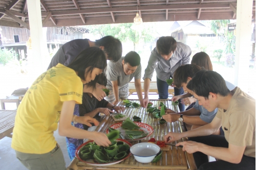 กิจกรรมบูรณาการความร่วมมือด้านศิลปวัฒนธรรมสำหรับนักศึกษาจาก Momoyama Kakuin University ประเทศญี่ปุ่น