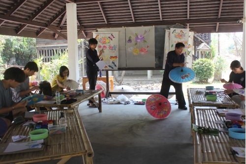 กิจกรรมบูรณาการความร่วมมือด้านศิลปวัฒนธรรมสำหรับนักศึกษาจาก Momoyama Kakuin University ประเทศญี่ปุ่น