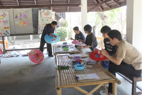 กิจกรรมบูรณาการความร่วมมือด้านศิลปวัฒนธรรมสำหรับนักศึกษาจาก Momoyama Kakuin University ประเทศญี่ปุ่น