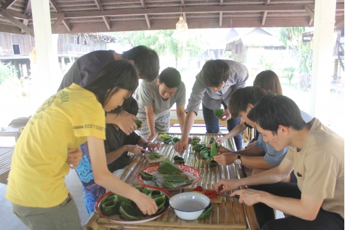 กิจกรรมบูรณาการความร่วมมือด้านศิลปวัฒนธรรมสำหรับนักศึกษาจาก Momoyama Kakuin University ประเทศญี่ปุ่น