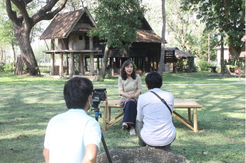 ให้สัมภาษณ์ในโครงการจัดทำวีดิทัศน์วิชาการรับใช้สังคม