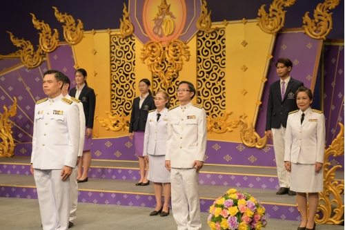 ร่วมบันทึกเทปถวายพระพรสมเด็จพระนางเจ้าสุทิดา พัชรสุธาพิมลลักษณ พระบรมราชินี 