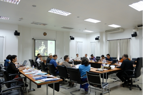 การประชุมคณะกรรมการคัดเลือกผู้สมควรได้รับรางวัลภูมิแผ่นดินปิ่นล้านนามหาวิทยาลัยเชียงใหม่ ประจำปี พ.ศ. 2562