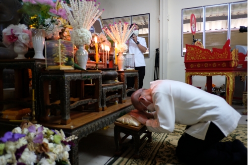 ร่วมพิธีถวายเทียนพรรษา มหาวิทยาลัยเชียงใหม่ เนื่องในเทศกาลเข้าพรรษาประจำปี 2563