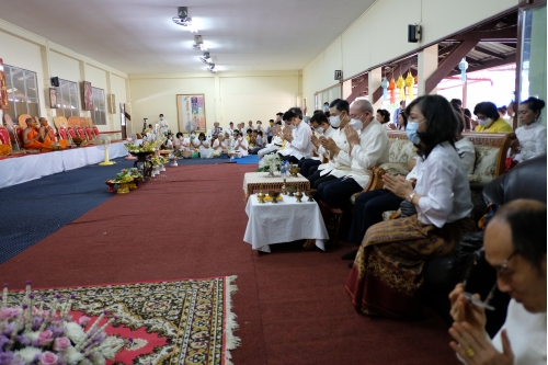 ร่วมพิธีถวายเทียนพรรษา มหาวิทยาลัยเชียงใหม่ เนื่องในเทศกาลเข้าพรรษาประจำปี 2563