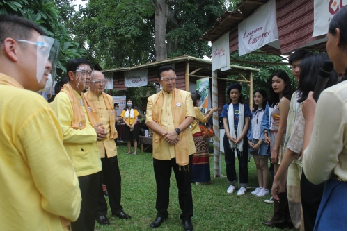 ร่วมพิธีเปิดตัวกิจกรรม “Lanna High Tea : จิบชา ล้านนา สร้างสรรค์” ภายใต้แคมเปญ Visit Chiang Mai - I miss you