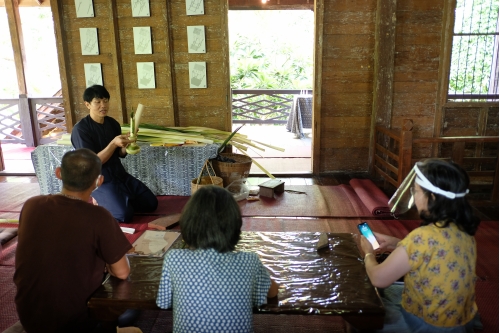 อบรมหลักสูตรระยะสั้นการทำเทียนในพิธีกรรม (ทำต้นผึ้งเเละต้นเทียน) วันที่ 30 กรกฎาคม 2563