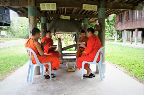 พิธีถอนหลองข้าวสารภี เพื่อดำเนินงานโครงการ Conservation of Traditional Lanna Architecture in Chiang Mai ภายใต้ทุนรางวัล AFCP 2019 – 2021