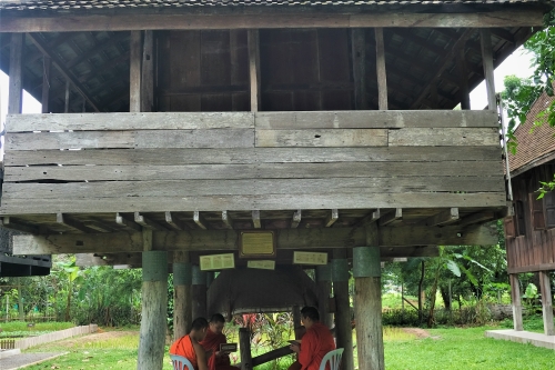 พิธีถอนหลองข้าวสารภี เพื่อดำเนินงานโครงการ Conservation of Traditional Lanna Architecture in Chiang Mai ภายใต้ทุนรางวัล AFCP 2019 – 2021