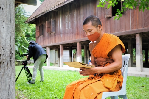 พิธีถอนหลองข้าวสารภี เพื่อดำเนินงานโครงการ Conservation of Traditional Lanna Architecture in Chiang Mai ภายใต้ทุนรางวัล AFCP 2019 – 2021