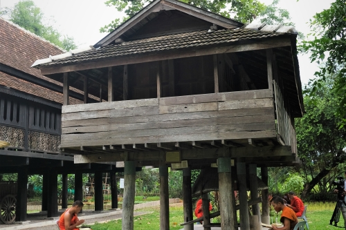 พิธีถอนหลองข้าวสารภี เพื่อดำเนินงานโครงการ Conservation of Traditional Lanna Architecture in Chiang Mai ภายใต้ทุนรางวัล AFCP 2019 – 2021