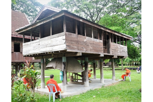 พิธีถอนหลองข้าวสารภี เพื่อดำเนินงานโครงการ Conservation of Traditional Lanna Architecture in Chiang Mai ภายใต้ทุนรางวัล AFCP 2019 – 2021