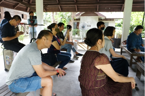 การอบรมหลักสูตรระยะสั้นการวาดภาพสีน้ำภูมิทัศน์และเรือนโบราณล้านนา (การวาดภาพต้นไม้) 