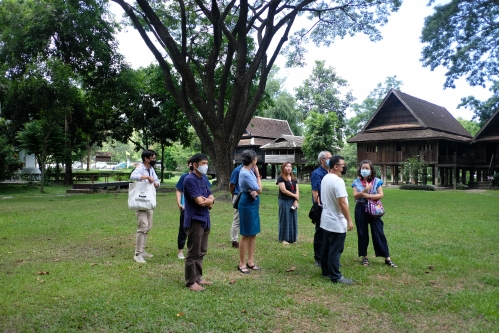 การประชุมคณะกรรมการตรวจรับพัสดุ (กรณีตรวจงานจ้างก่อสร้าง) งานจ้างปรับปรุงซ่อมแซมเรือนไทลื้อ (หม่อนตุด) ครั้งที่ 2/2563