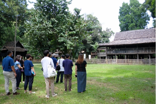 การประชุมคณะกรรมการตรวจรับพัสดุ (กรณีตรวจงานจ้างก่อสร้าง) งานจ้างปรับปรุงซ่อมแซมเรือนไทลื้อ (หม่อนตุด) ครั้งที่ 2/2563