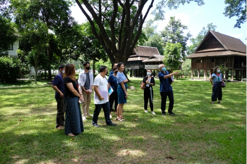 การประชุมคณะกรรมการตรวจรับพัสดุ (กรณีตรวจงานจ้างก่อสร้าง) งานจ้างปรับปรุงซ่อมแซมเรือนไทลื้อ (หม่อนตุด) ครั้งที่ 2/2563