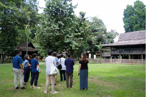 การประชุมคณะกรรมการตรวจรับพัสดุ (กรณีตรวจงานจ้างก่อสร้าง) งานจ้างปรับปรุงซ่อมแซมเรือนไทลื้อ (หม่อนตุด) ครั้งที่ 2/2563