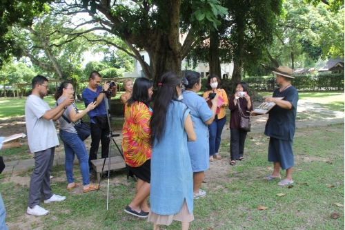 การอบรมหลักสูตรระยะสั้นการวาดภาพสีน้ำภูมิทัศน์และเรือนโบราณล้านนา (การวาดภาพสถาปัตยกรรมเรือน)