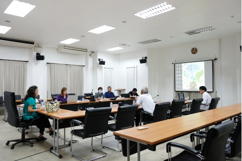 การประชุมคณะกรรมการตรวจรับพัสดุ (กรณีตรวจงานจ้างก่อสร้าง) งานจ้างปรับปรุงซ่อมแซมเรือนไทลื้อ (หม่อนตุด) ครั้งที่ 3/2563 และงานจ้างเคลื่อนย้ายหลองข้าวสารภี ครั้งที่ 1/2563