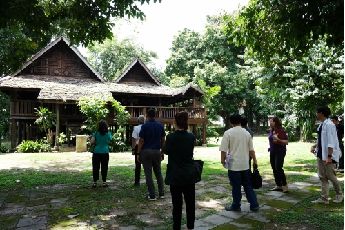 การประชุมคณะกรรมการตรวจรับพัสดุ (กรณีตรวจงานจ้างก่อสร้าง) งานจ้างปรับปรุงซ่อมแซมเรือนไทลื้อ (หม่อนตุด) ครั้งที่ 3/2563 และงานจ้างเคลื่อนย้ายหลองข้าวสารภี ครั้งที่ 1/2563