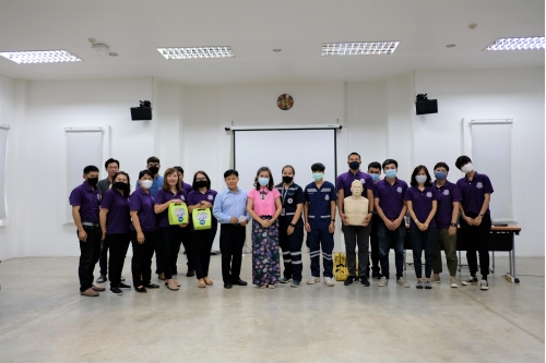 โครงการอบรมการปฐมพยาบาลเบื้องต้น และการช่วยชีวิตขั้นพื้นฐาน 
