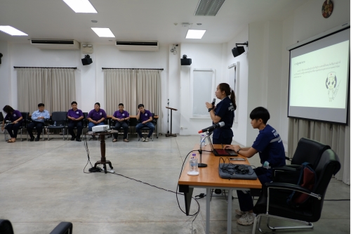 โครงการอบรมการปฐมพยาบาลเบื้องต้น และการช่วยชีวิตขั้นพื้นฐาน 