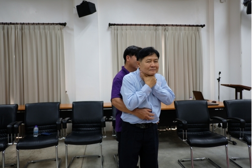 โครงการอบรมการปฐมพยาบาลเบื้องต้น และการช่วยชีวิตขั้นพื้นฐาน 