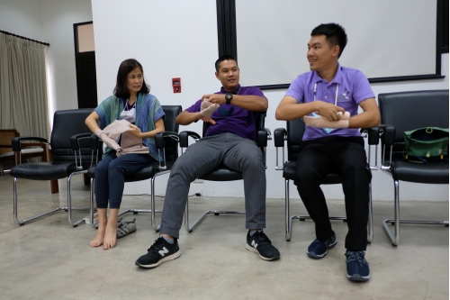 โครงการอบรมการปฐมพยาบาลเบื้องต้น และการช่วยชีวิตขั้นพื้นฐาน 