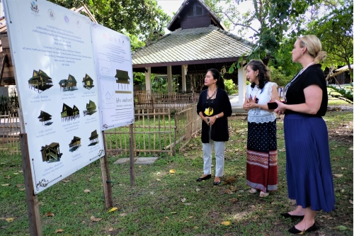 ให้การต้อนรับคุณ Lydia Barraza ผู้ช่วยทูตฝ่ายวัฒนธรรมและการศึกษา สถานเอกอัครราชทูตสหรัฐอเมริกาประจำประเทศไทย