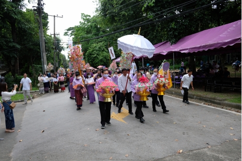 ร่วมพิธีทอดถวายผ้ากฐินมหาวิทยาลัยเชียงใหม่ ประจำปี 2563 