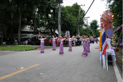 ร่วมพิธีทอดถวายผ้ากฐินมหาวิทยาลัยเชียงใหม่ ประจำปี 2563 