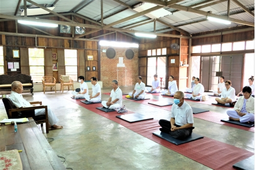 พิธีเปิดโครงการพัฒนาคุณธรรมและจริยธรรม : การฝึกอบรมพัฒนาสติและปัญญา ปีที่ 26 ประจำปี 2563