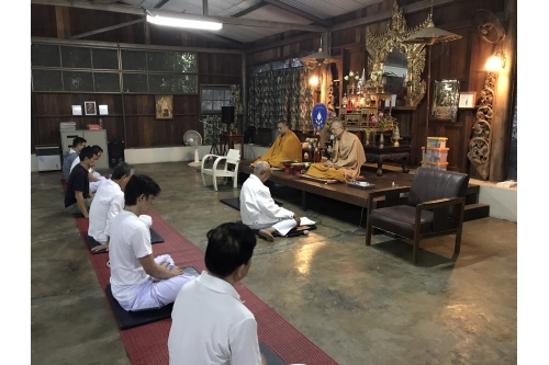 พิธีเปิดโครงการพัฒนาคุณธรรมและจริยธรรม : การฝึกอบรมพัฒนาสติและปัญญา ปีที่ 26 ประจำปี 2563