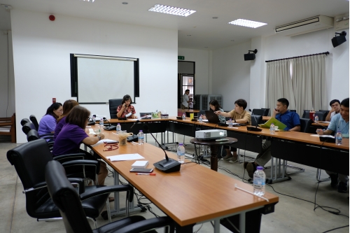 การประชุมเพื่อรายงานผลการปฏิบัติงานโครงการ Conservation of Traditional Lanna Architecture in Chiang Mai ภายใต้ทุนรางวัล AFCP 2019