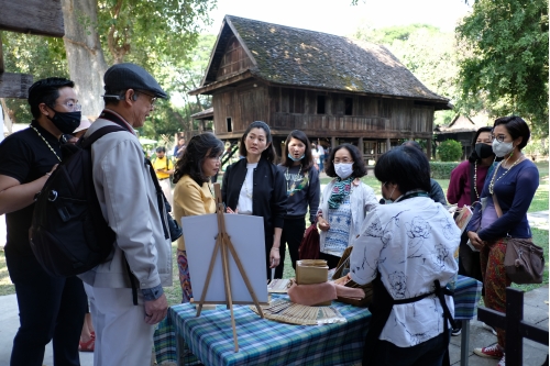 ให้การต้อนรับคณะผู้บริหารและบุคลากรศูนย์มานุษยวิทยาสิรินธร (องค์การมหาชน) 