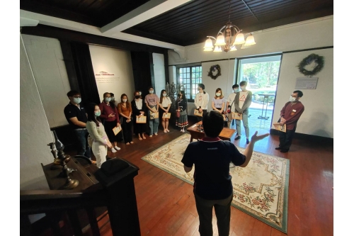 ภาควิชาบรรณารักษศาสตร์และสารสนเทศ คณะมนุษยศาสตร์ มหาวิทยาลัยเชียงใหม่ เข้าทัศนศึกษาพิพิธภัณฑ์เรือนโบราณล้านนา มช.